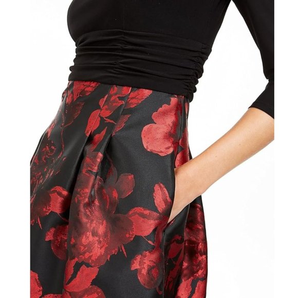 Size 6 Brand New Jessica Howard Floral Dress - Picture 3 of 8